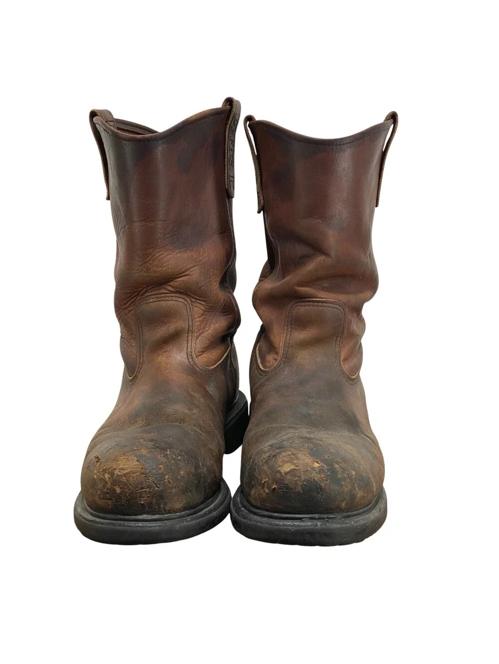 Red Wing Pecos 2231 Steel Toe Work Boots Brown Leather Men's 12 E USA